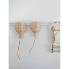 2 Piece Rattan Balloon Wall Decoration