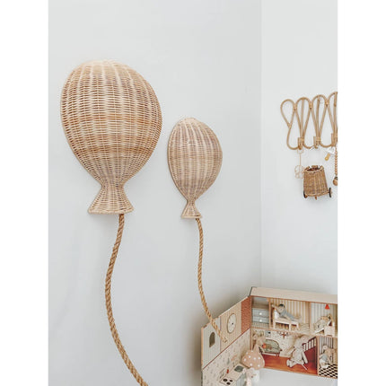 Rattan Small Size Balloon Wall Decoration