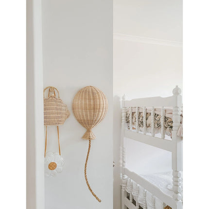 Rattan Small Size Balloon Wall Decoration