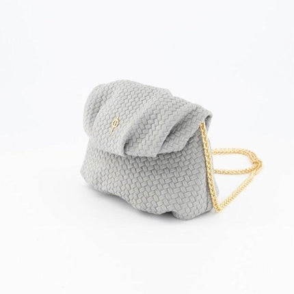 Braid Printed Mini Leda Shoulder Bag & Clutch