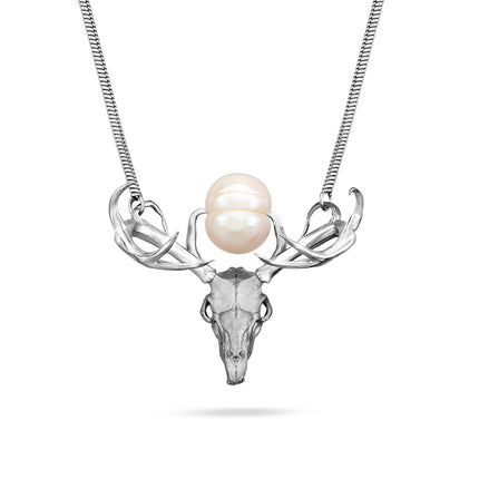 My Deer Pearl Kolye-Kolye-Pia Yuli-Gümüş-NowShopFun