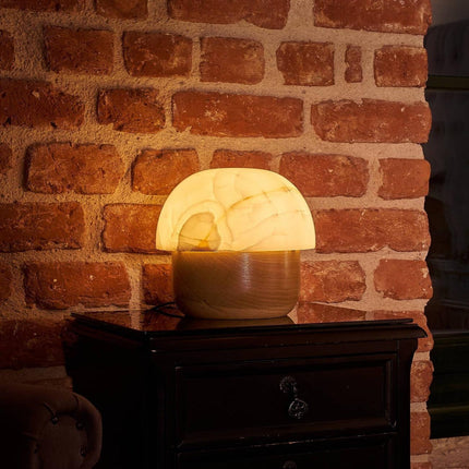 Onyx Mushroom Lamp