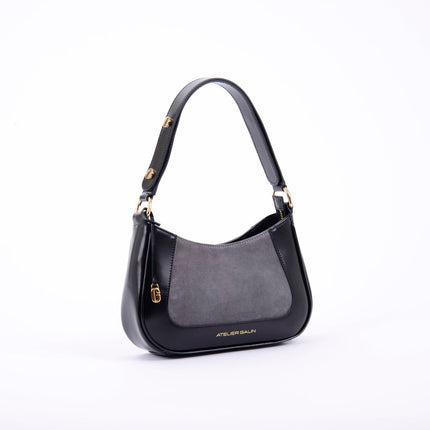 Bolso de hombro Jasmine Hobo Gris