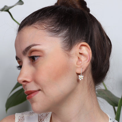 Narcissus Branch Earring