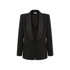 Marlena Satin Crepe Blazer