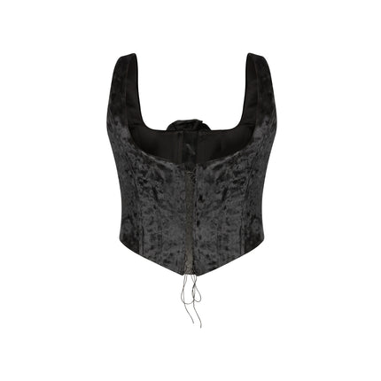 Chelina R Velvet Corset