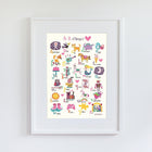 A-Z of Things I Love Tablo-Little Forest Animals-nowshopfun