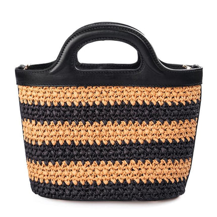 Ayya Design - Hummingbird Stripe Bag Black - Omuz Çantası