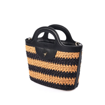 Ayya Design - Hummingbird Stripe Bag Black - Omuz Çantası