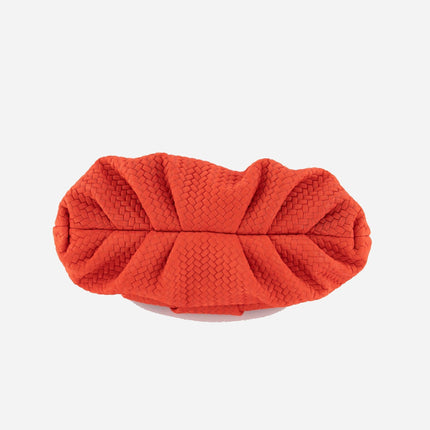 Braided Leda Red Clutch-Otrera-nowshopfun