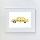 Classic Newyork Taxi Tablo-Little Forest Animals-nowshopfun