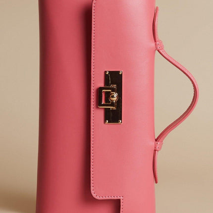 Classy Clutch Pembe-Twinsaction-nowshopfun