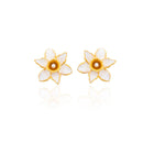 DAFFODIL ÇİÇEK KÜPE-Milou Jewelry-nowshopfun