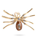 Brown Spider Ring