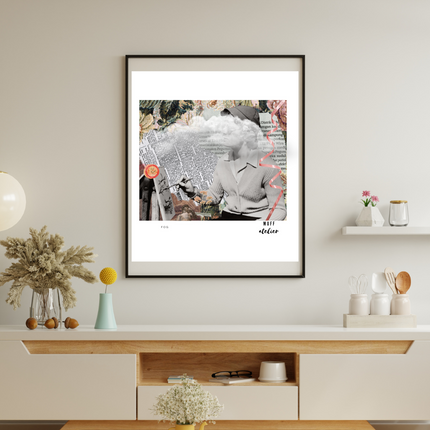 Fog Art Print Baskı-Muff Atelier-nowshopfun