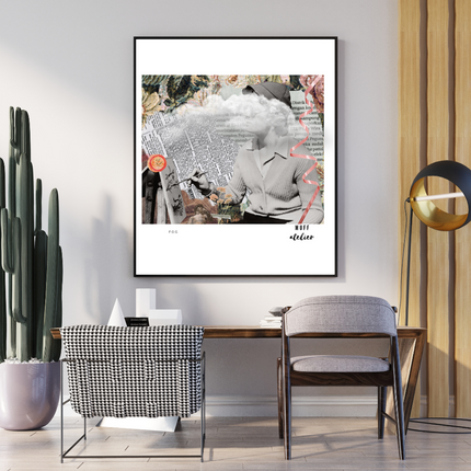 Fog Art Print Baskı-Muff Atelier-nowshopfun