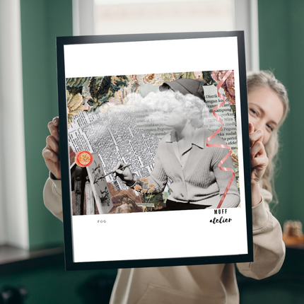 Fog Art Print Baskı-Muff Atelier-nowshopfun