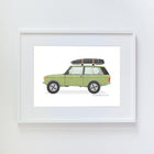 Green Range Rover Tablo-Little Forest Animals-nowshopfun