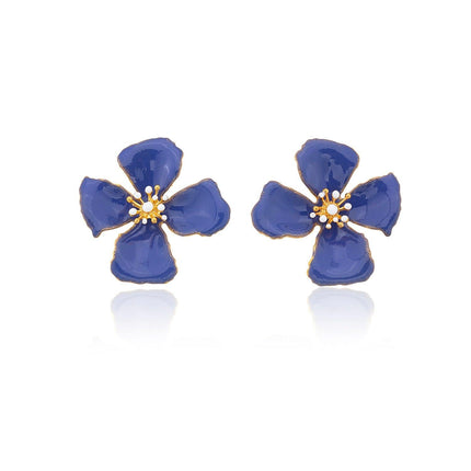 HAWAII ÇİÇEK KÜPE-Milou Jewelry-nowshopfun