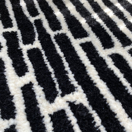 Black Stripe Carpet