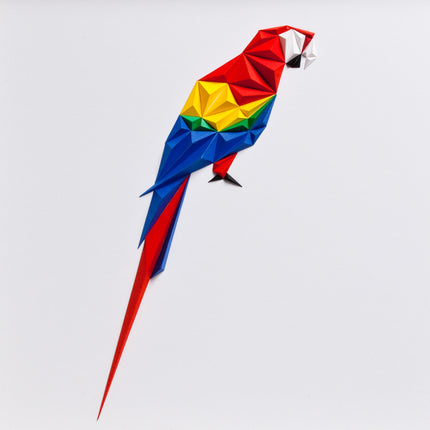 Scarlet Macaw Painting