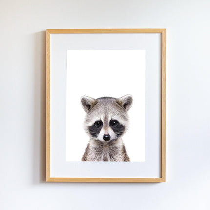 Jerry the Racoon Tablo-Little Forest Animals-nowshopfun