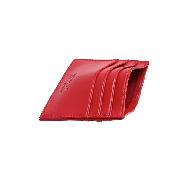 Red Card Holder-Apple Skin