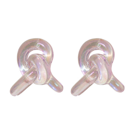 KNOT EARRINGS-RAINBOW ORIGINS-nowshopfun