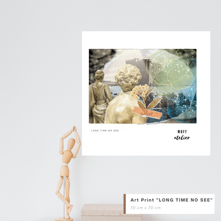 Long Time No See Art Print Baskı-Muff Atelier-nowshopfun