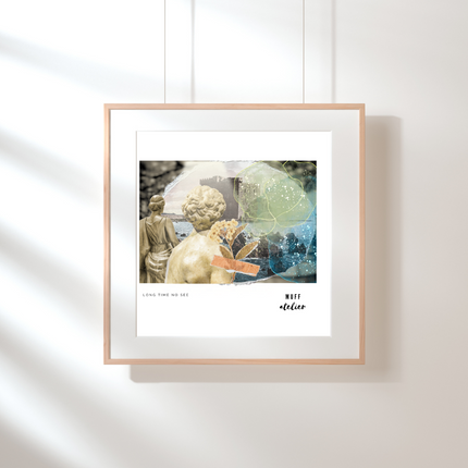 Long Time No See Art Print Baskı-Muff Atelier-nowshopfun