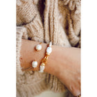 Pearl Bracelet with Molly Stone