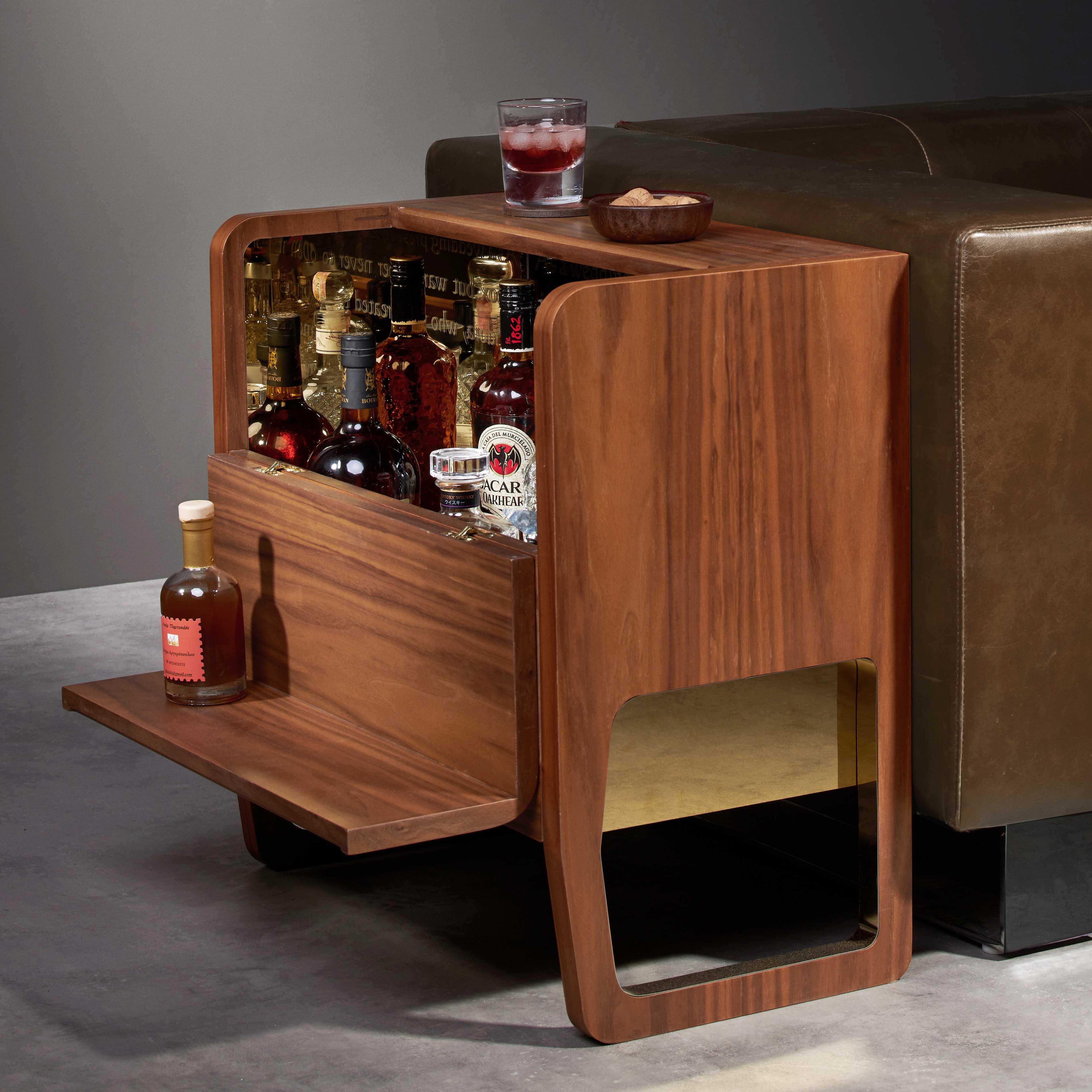 Gaen Studio - Coffee Tables - Pandora Mini Bar with Coffee Table –