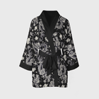 Short Dark Double Dragon Kimono-Helal Merch-nowshopfun