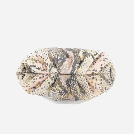 Snake Mini Leda Omuz Çantası & Clutch-Otrera-nowshopfun