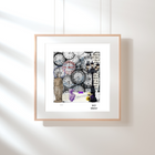 Time Art Print Baskı-Muff Atelier-nowshopfun