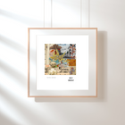 Travel Around Art Print Baskı-Muff Atelier-nowshopfun