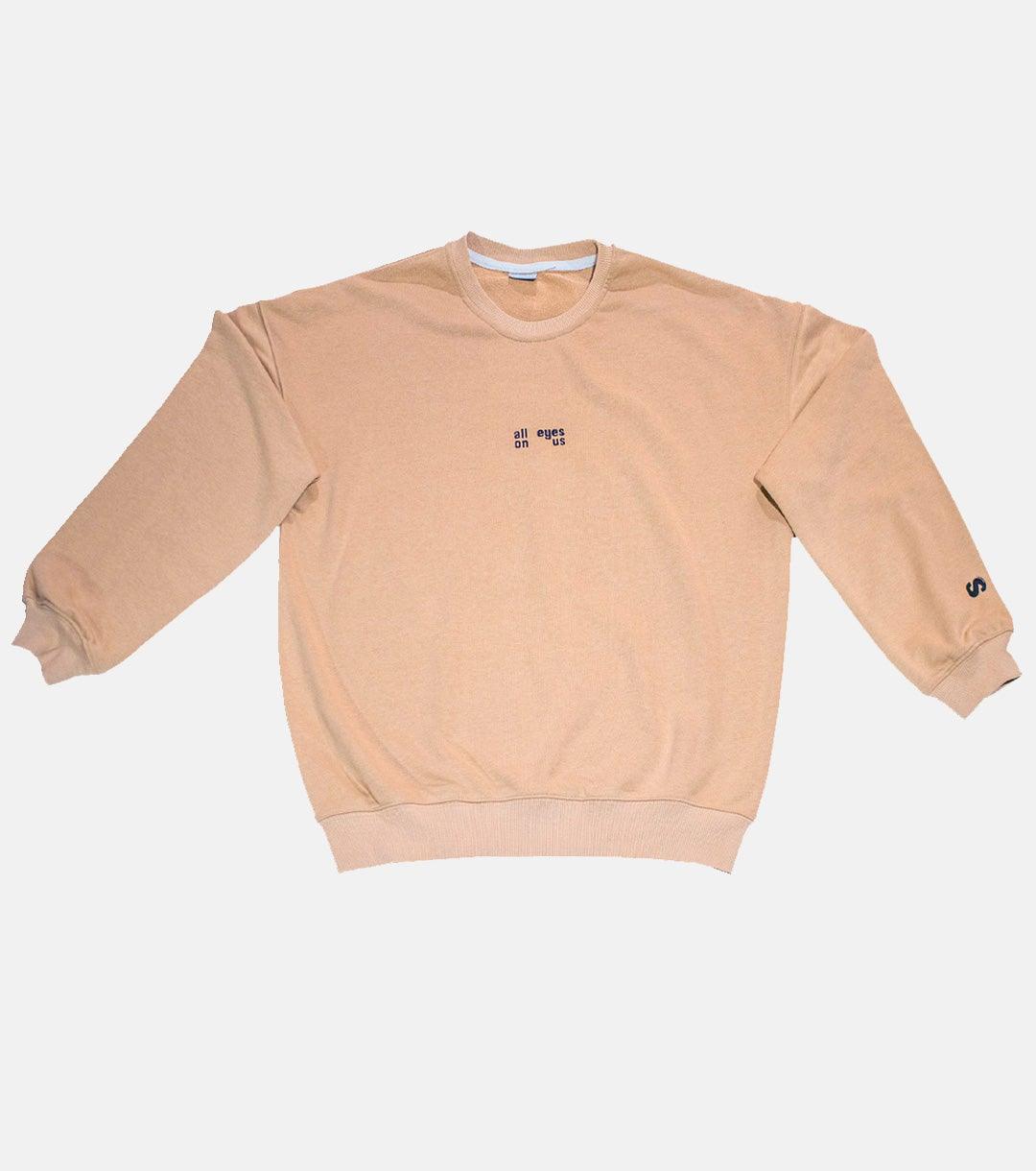 Nude champion store sweatshirt