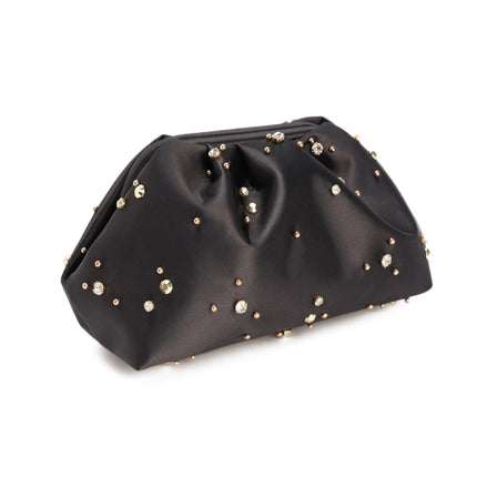 Vega Black Clutch-D’LUEUR ATELIER-nowshopfun