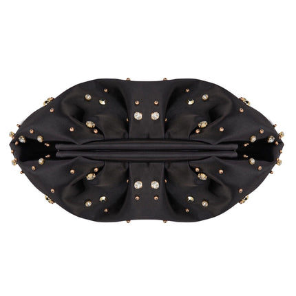 Vega Black Clutch-D’LUEUR ATELIER-nowshopfun