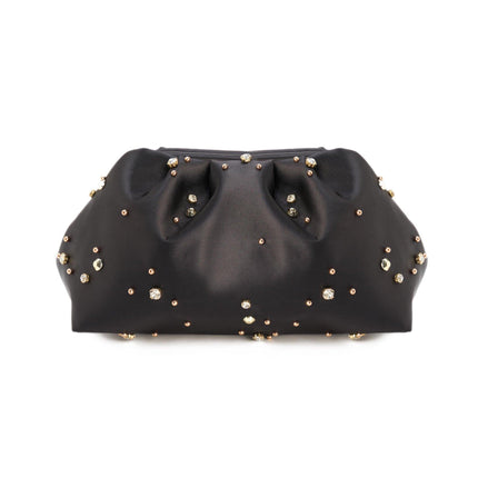 Vega Black Clutch-D’LUEUR ATELIER-nowshopfun